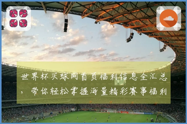 世界杯买球网首页福利信息全汇总,带你轻松掌握海量精彩赛事福利入口